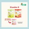 (Combo Pack Of 6) Erio Organic Baby Cereal With Probiotic – Ancient Grains (200g x 6)