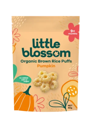 Organic Brown Rice Puffs | Pumpkin
