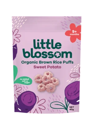 Organic Brown Rice Puffs | Sweet Potato