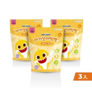Pinkfong Shark Baby Rice Crackers (Original Flavor 3 In Group) 30g/Pack 100%