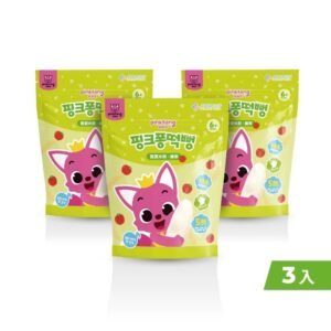Pinkfong Shark Baby Rice Crackers (Apple 3 In Group) 30g/Pack 100%